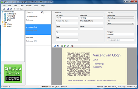 QR Business Card