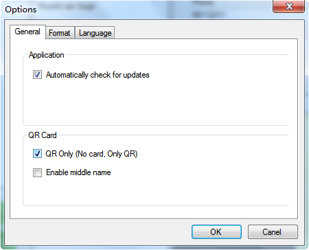 QR only mode